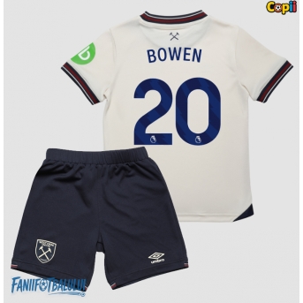 West Ham United Jarrod Bowen #20 Echipament de Fotbal Replică 2025-26 Copii Deplasare (+ Șorturi)